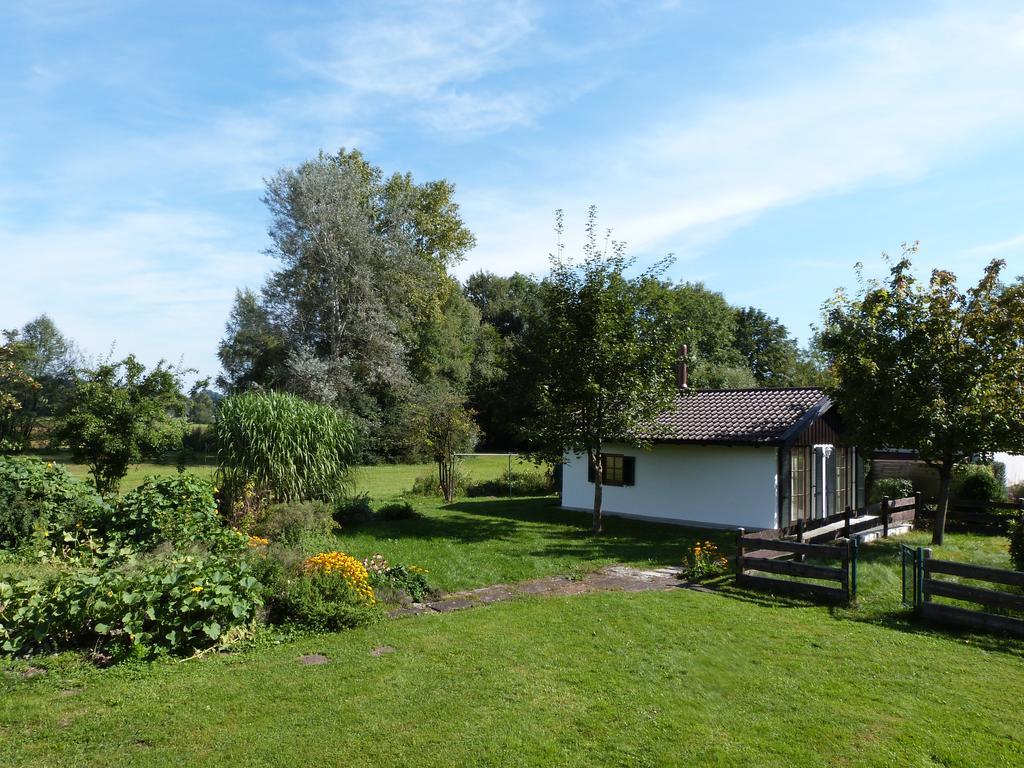 Chiemsee Comfort-Bungalow Mit Garten ريمستينغ المظهر الخارجي الصورة