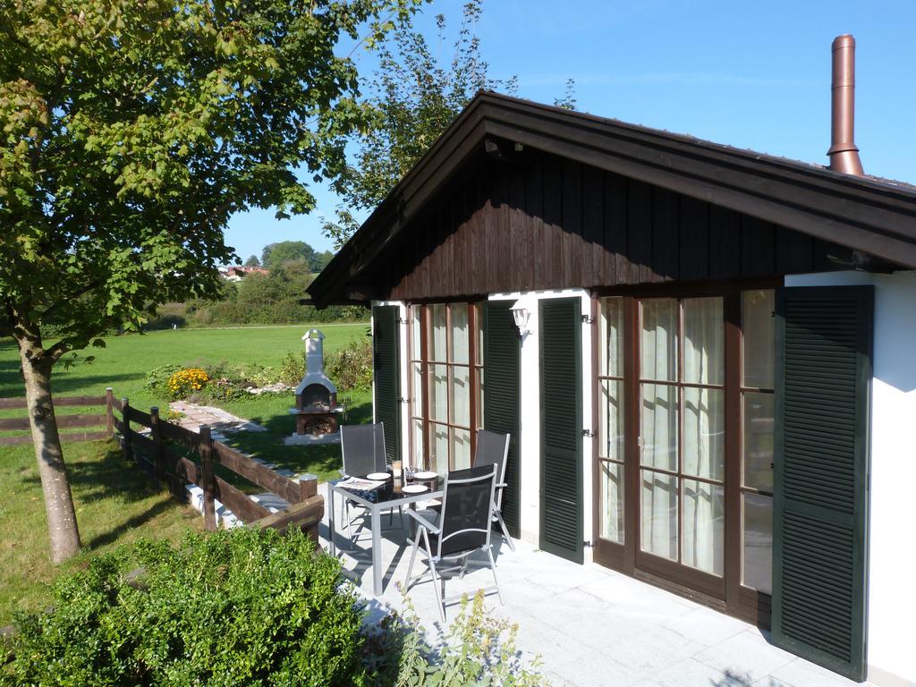 Chiemsee Comfort-Bungalow Mit Garten ريمستينغ المظهر الخارجي الصورة