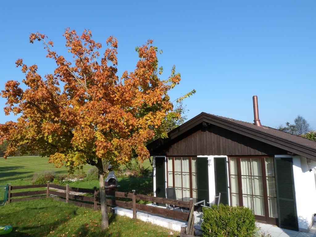Chiemsee Comfort-Bungalow Mit Garten ريمستينغ المظهر الخارجي الصورة